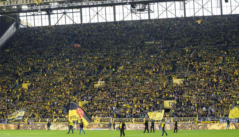 Dortmunds Gelbe Wand
