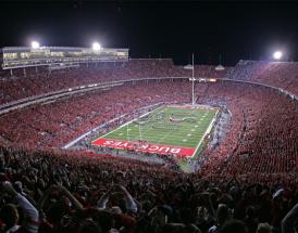 Das Ohio Stadium gehört zu den größten Stadien der Welt.