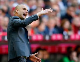 Pep Guardiola als Trainer des FC Bayern München. 