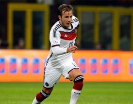 Mario Götze im Trikot der Nationalmannschaft