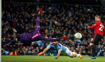 Wenn Kampf und Glück über Sieg und Niederlage entscheiden: Das Manchester-Derby.