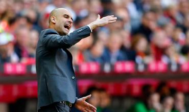 Pep Guardiola als Trainer des FC Bayern München. 