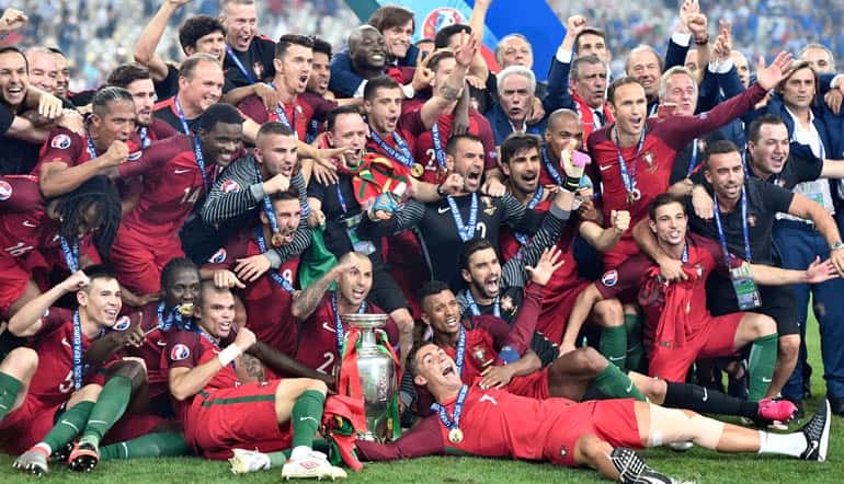 Portugal wurde 2016 Europameister.