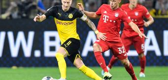 Reus und Kimmich sind Führungsspieler in der Nationalmannschaft. Am Wochende spielen sie gegeneinander.
