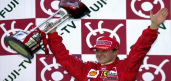 Michael Schumacher im Ferrari-Anzug Michael Schumacher Vermögen