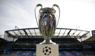 Der Champions League Pokal.