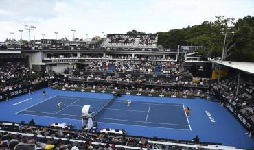 Tennisspiel