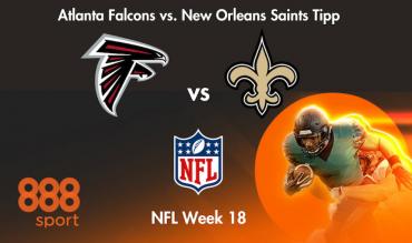 Atltanta Falcons vs. New Orleans Saints Tipp 