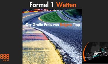 Formel 1 Wetten - Der Große Preis von Belgien Tipp