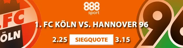 1. FC Köln – Hannover 96