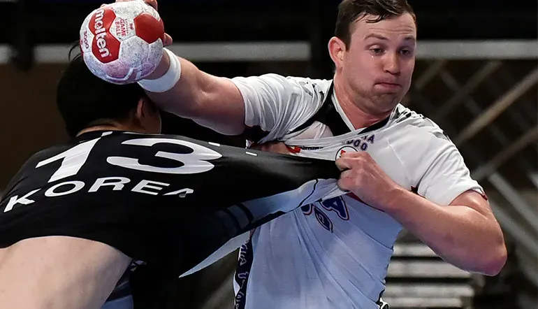 Sander Sagosen in Aktion